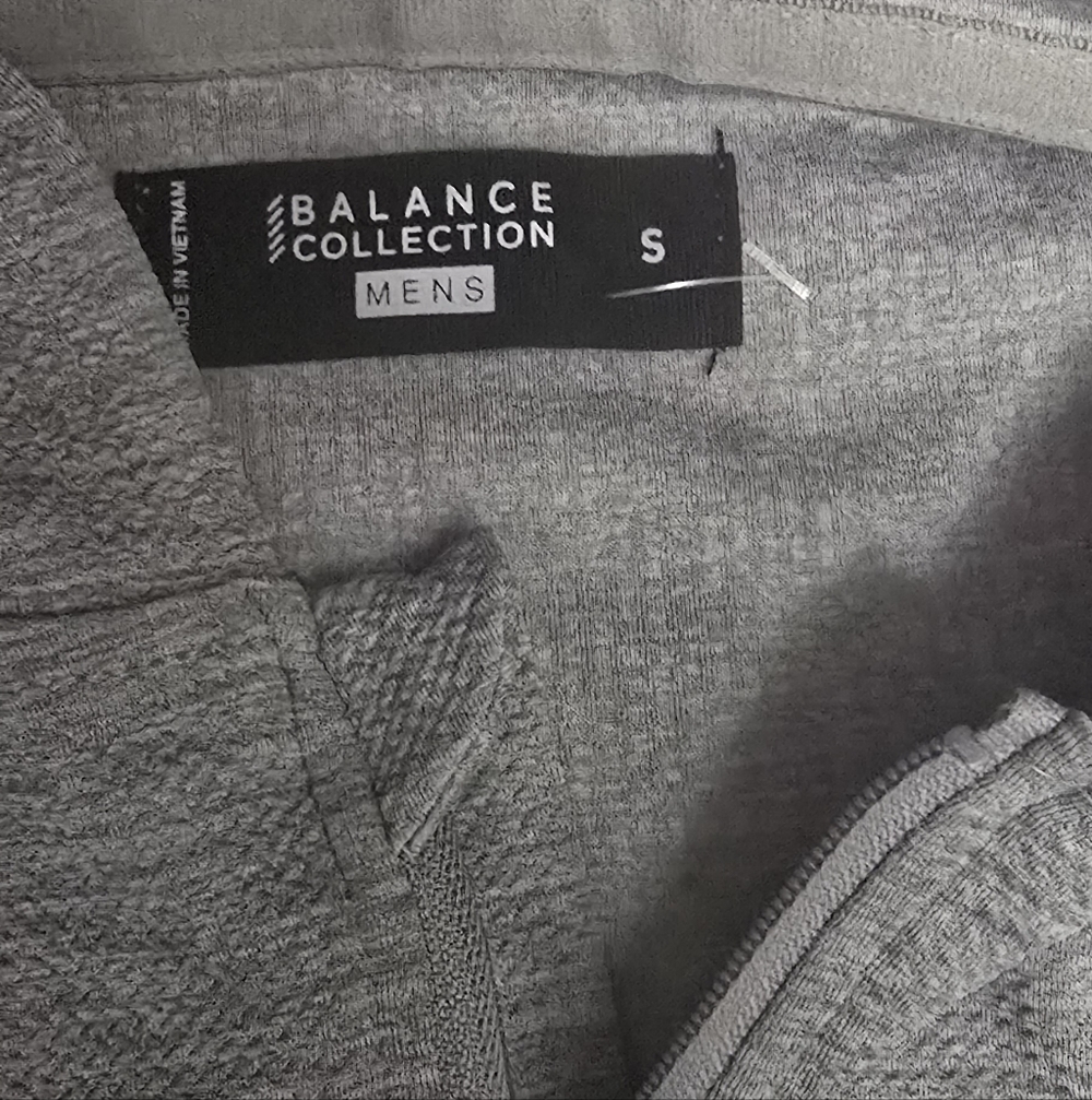 Balance Collection Heather Gray Men's Pullover - Picture 2 of 4